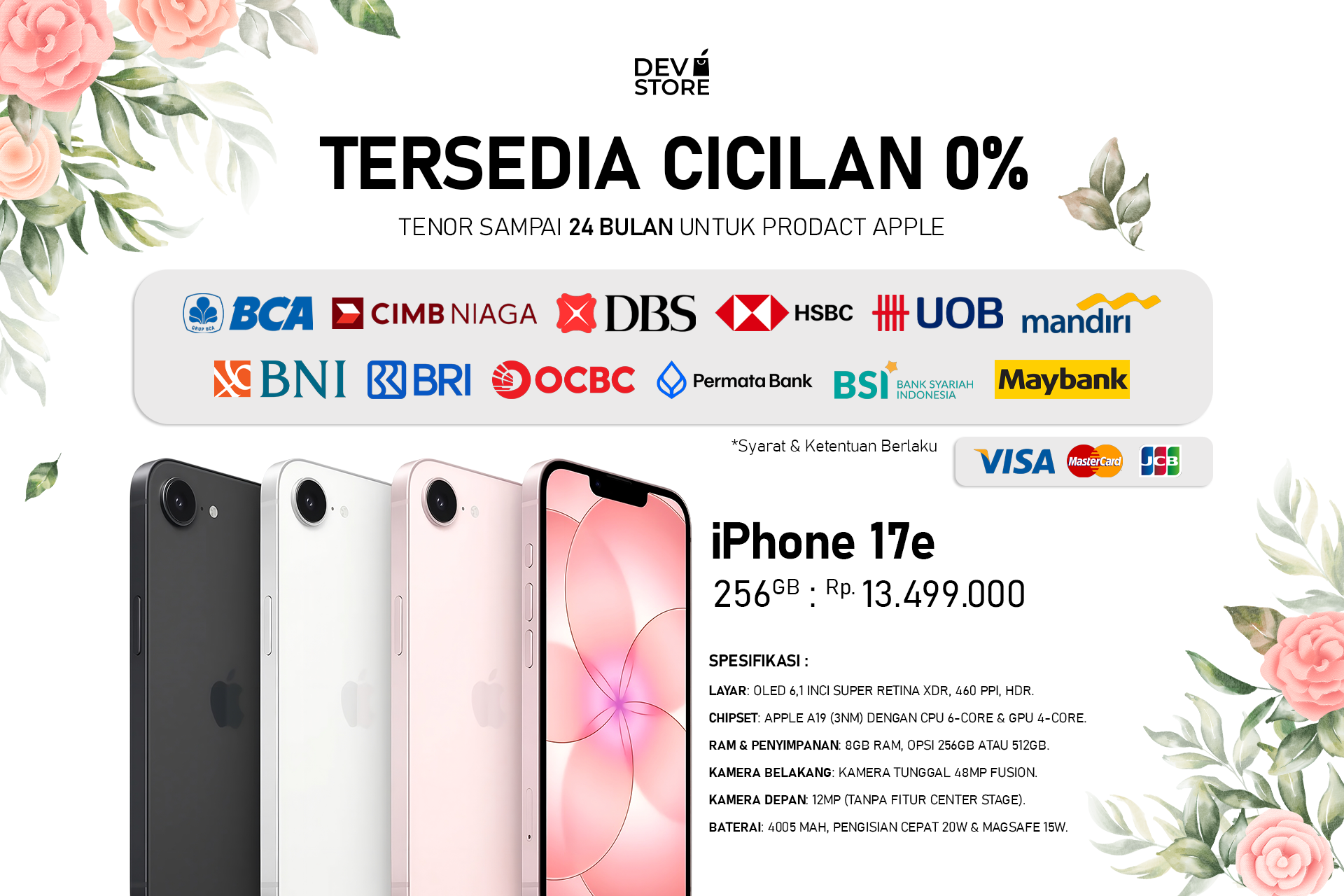 Pricelist Banner